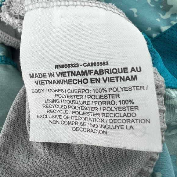 Nike Dri Fit Teal Brown Athletic Shorts Size Medium Women’s - Picture 5 of 7